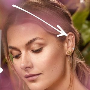 Tous piercing authentic brand new in gold 18kt